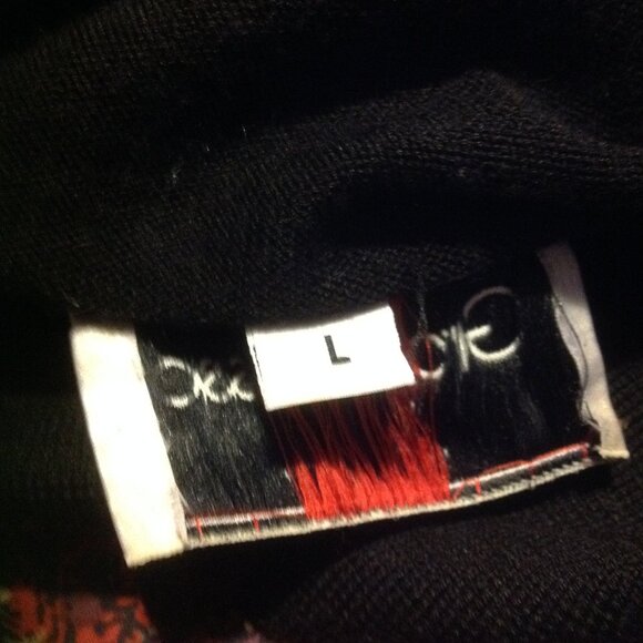 Gran Sasso Men's Large Long Sleeve 3 Button Pullover Polo Shirt - Made in Italy - Picture 5 of 5